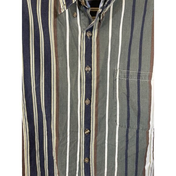 Vintage Men’s Y2K 90’s Bon Homme Western Dad Long Sleeve Button Down Shirt XL - Picture 2 of 7